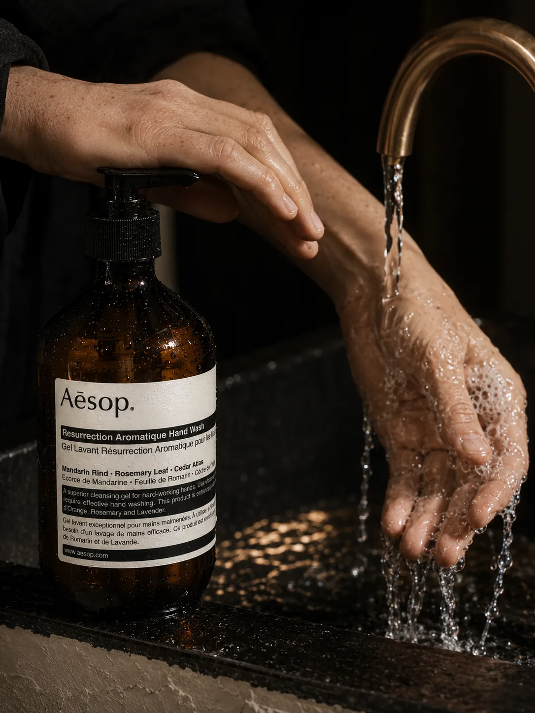 Aesop ritual still