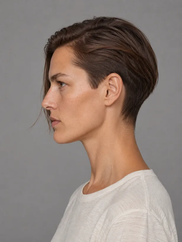 Aesop campaign model, profile left