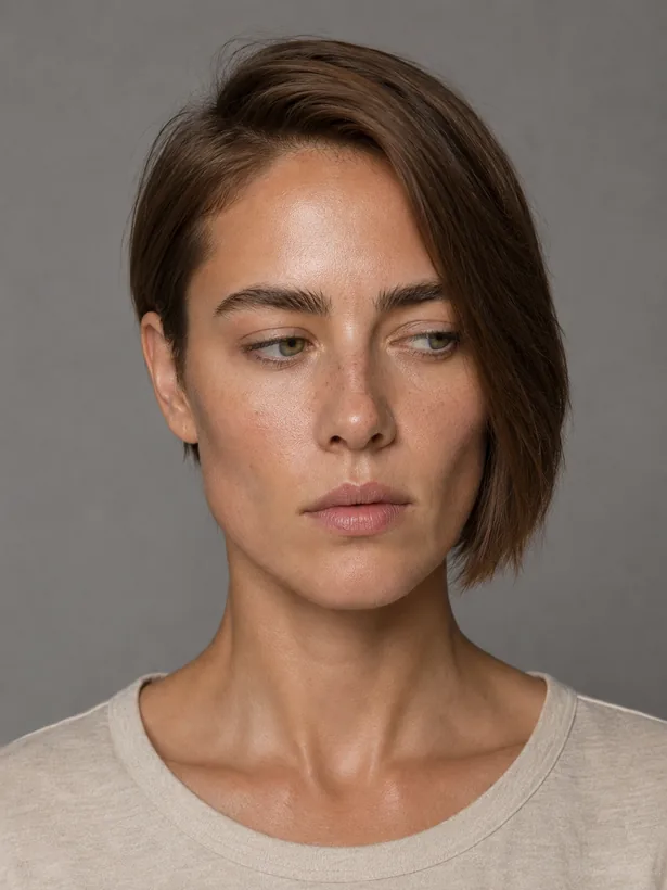 Aesop campaign model, thoughtful